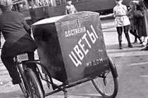 Phương tiện giao thông độc lạ trên đường phố Moscow thời xưa