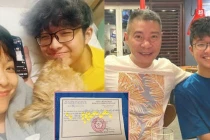 MC Thảo Vân xúc động khi thấy con trai 17 tuổi đi khám nghĩa vụ quân sự