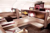 Ngỡ ngàng phòng tắm sang chảnh trong máy bay Airbus A380