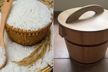 Vị trí “chuẩn” đặt hũ gạo trong nhà để thần Tài bên cạnh