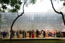 Nhà triển lãm ẩm thực ở Hà Nội lên báo ngoại