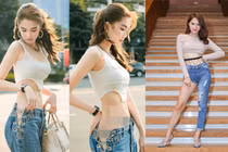Những chiếc quần jeans hở bạo của sao Việt khiến fan ngán ngẩm