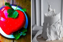 Ngắm mãi không chán những chiếc bánh ngọt đẹp như kiệt tác