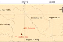 Sáng sớm nay, động đất lại rung chuyển Kon Tum