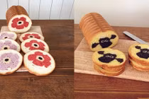 Những chiếc bánh mì tuyệt đẹp, bất cứ đứa trẻ nào cũng thích mê 