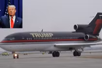 Chuyên cơ dát vàng xa xỉ của tỷ phú Donald Trump
