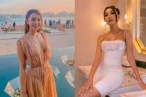 Mỹ nhân Việt gây “nhức mắt” vì ăn mặc hở bạo đi đám cưới