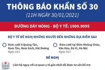 Khẩn: Tìm người đến đám cưới ở Hà Nội, Hải Dương có người nhiễm COVID-19