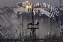 Sân bay Ukraine hóa tro tàn sau 2 năm xây dựng