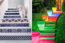 Những cách trang trí cầu thang siêu ấn tượng