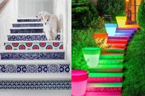 Những cách trang trí cầu thang siêu ấn tượng