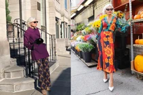 Mãn nhãn gu thời trang sành điệu của quý bà thời thượng U60