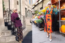 Mãn nhãn gu thời trang sành điệu của quý bà thời thượng U60