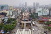 Video: Dự án metro hàng chục nghìn tỷ đồng 'siêu chậm' tại Hà Nội nhìn từ flycam