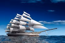 Tranh đề tài thuận buồm xuôi gió được treo thế này, phong thuỷ nhà chẳng cần bàn nhiều