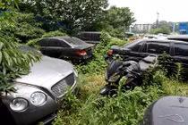 Bên trong nghĩa địa chứa toàn siêu xe của giới đại gia Trung Quốc