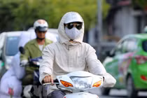 Nắng nóng diện rộng tiếp tục “nung'' Đông Bắc bộ, mức nhiệt 35-36 độ C