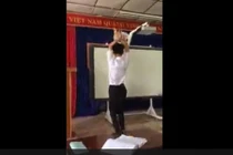 Màn biểu diễn 34 giây của nam sinh "không xương" khiến dân mạng trầm trồ 