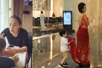 Quý tử quá nghịch, Thu Minh than vãn: "Đẻ thằng nhóc này ra làm cái gì?"