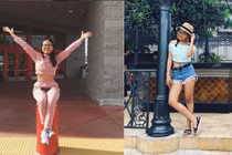 16 tuổi, Phương Mỹ Chi ăn mặc sành điệu gợi cảm thế nào?