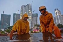 TP HCM thí điểm chống ngập bằng máy bơm 'thông minh'