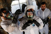 Syria huấn luyện cứu hộ phòng tấn công bằng vũ khí hóa học