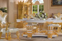 Nội thất dát vàng, pha lê “kịch độc” trong nhà đại gia