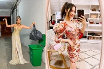 “Chết cười” với cách lên đồ "đẹp lồng lộn" của sao Việt ở nhà cách ly