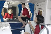 Hé lộ nơi nghỉ ngơi “khó nói” của tiếp viên hàng không