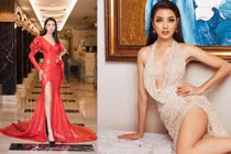 Á hậu Thúy Vân ăn mặc sành điệu trước khi lấy chồng hơn 10 tuổi