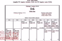 Bác tin nghỉ Tết Nguyên đán... 20 ngày