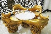 Sửng sốt những món nội thất độc dị trong biệt thự đại gia Việt