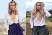 Cười rụng rốn những trang phục tự chế lấy ý tưởng từ sao Hollywood