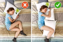 Làm thế nào ngủ đúng tư thế yêu thích mà không hại sức khỏe?