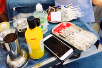 "Tóm" cơ sở phẫu thuật thẩm mỹ không phép trong chung cư Sài Gòn