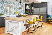 Những cách thiết kế bàn ăn trong bếp ấn tượng