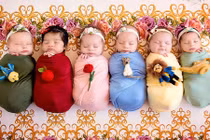 Tan chảy bộ ảnh đáng yêu của 6 nàng công chúa nhỏ