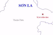Động đất gần 4 độ richter ở Sơn La