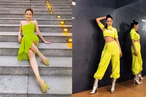 Sao Việt sang chảnh “hết nấc” khi phối trang phục màu neon sặc sỡ