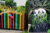 Ngắm những thiết kế cổng cực độc dành cho sân vườn