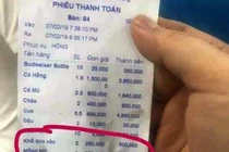 Nha Trang: Thêm quán ăn bị tố "chặt chém" 250.000 một đĩa mồng tơi