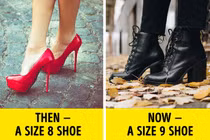 10 thay đổi cơ thể tố cáo bạn đang già đi