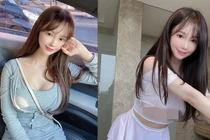 “Nhức mắt” thời trang gợi cảm khoe vòng một của nữ điều dưỡng Hàn Quốc