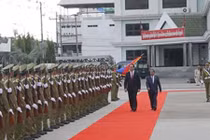 Bộ trưởng Trần Đại Quang thăm và làm việc tại CHDCND Lào