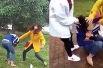 Nữ sinh cấp 3 bị vây đánh, lột áo giữa đường: Do nhắn tin qua lại với chồng người khác?