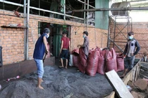 Cà phê trộn ruột pin để làm giả... tiêu hột?