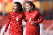 Huỳnh Như tỏa sáng, tuyển nữ Việt Nam thắng Myanmar 3-1