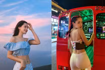 “Nóng mắt” loạt áo croptop khoe eo thon nóng bỏng của Chi Pu