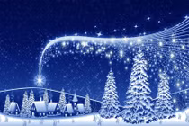 Những mẫu giấy dán tường Giáng sinh đẹp lung linh