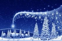 Những mẫu giấy dán tường Giáng sinh đẹp lung linh